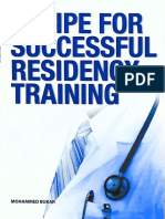 Recipe For Successful Residency Training