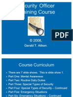 Guard Course Part 1