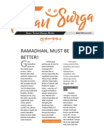 Ramadhan, Must Be Better!