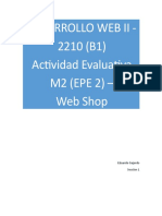 DESARROLLO WEB II (EPE 2) - Eduardo Gajardo