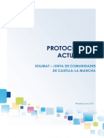 Protocolo de Actuación Solimat Junta de Comunidades de Castilla-La Mancha. Versión Junio 2021