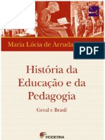 Maria Lúcia de Arruda Aranha - História Da Educação e Da Pedagogia
