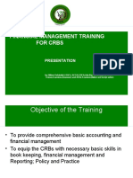 CRB Financial Management-Presentation