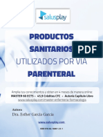 Productos Sanitarios Utilizados Por Vía Parenteral Isbn 978-84-16861-23-1