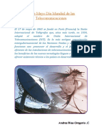 17 de Mayo Día Mundial de Las Telecomunicaciones