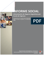 Informe Social - Alimentación Hogares Argentinos Por Escala de Ingresos (2)