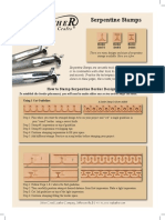 Serpentine Stamp Tip Sheet Project Sheet 1