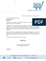 Carta de Agradecimiento 1