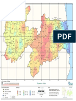 Pluviometria Media do Estado da Paraiba