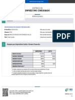 Histórico de empréstimos consignados INSS