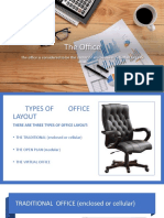 Types of Office Layout, Ergonomics, Organisational Structure & Types of Equipment To Office Efficiency