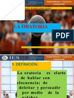 La Oratoria - Contabilidad y Administración