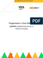 Programación Didáctica Admón de La Productividad Tercer Periodo 2022 CV