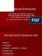 Reflexive Pronouns 1