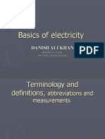Basics of Electricity