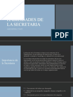 Habilidades de La Secretaria