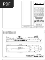 Tugboat General Arrangement Plan | PDF
