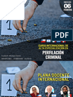 Brochure de Perilación Criminal