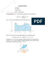 Integrales Dobles e Iteradas Sobre Rectángulos