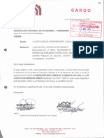 Informe de Paralizacion de Obra