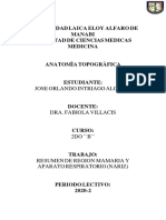 Resumen Region Mamaria y Aparato Respiratorio.