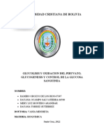 Glucolisis y Glogenesis