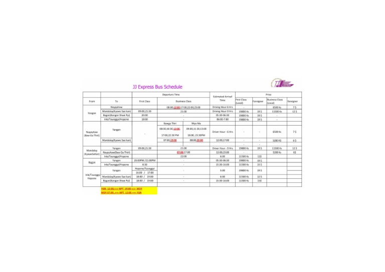update-schedule-pdf