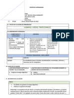 Sesión de Aprendizaje Nº3