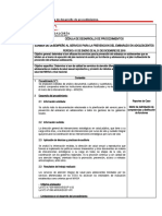 Anexo 15 - Cedula de Desarrollo de Procedimientos.