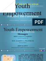 Best Practices Youth Empowerment Amidst The Pandemic by DUEÑAS GENERAL COMPREHENSIVE HIGH SCHOOL, Philippines