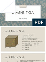 Materi Jarak Titik Ke Garis