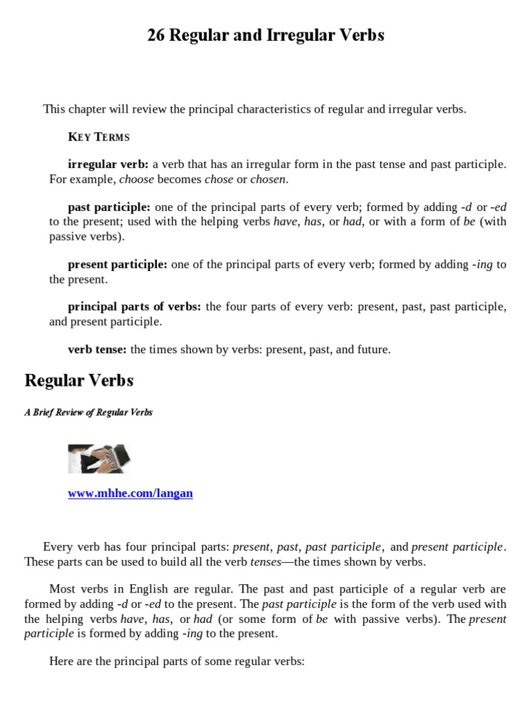 Regular and Irregular Verb Examples, What is an Irregular Verb?