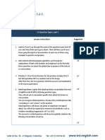 L3-Question Types- part 1 Summary