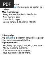 Kayarian NG Pang-Uri - Payak, Maylapi, Inuulit, Tambalan | PDF