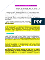 Relaciones Entre El Derecho Internacional y El Derecho Interno