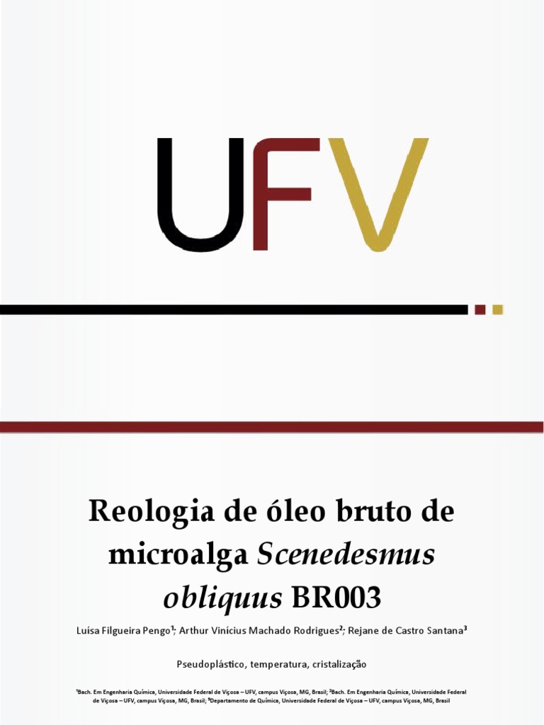 Modelo Painel SIA UFV 2022aa PDF Biodiesel Matéria condensada mole