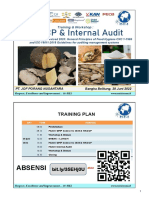 Materi Training HACCP & IA - PT. JOF Porang Nusantara