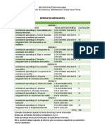 DERECHO MERCANTIL Agenda