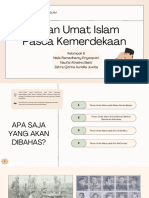 Peran Umat Islam Pasca Kemerdekaan (Kel 6)