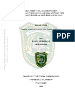 Contoh Analisis Keekonomian