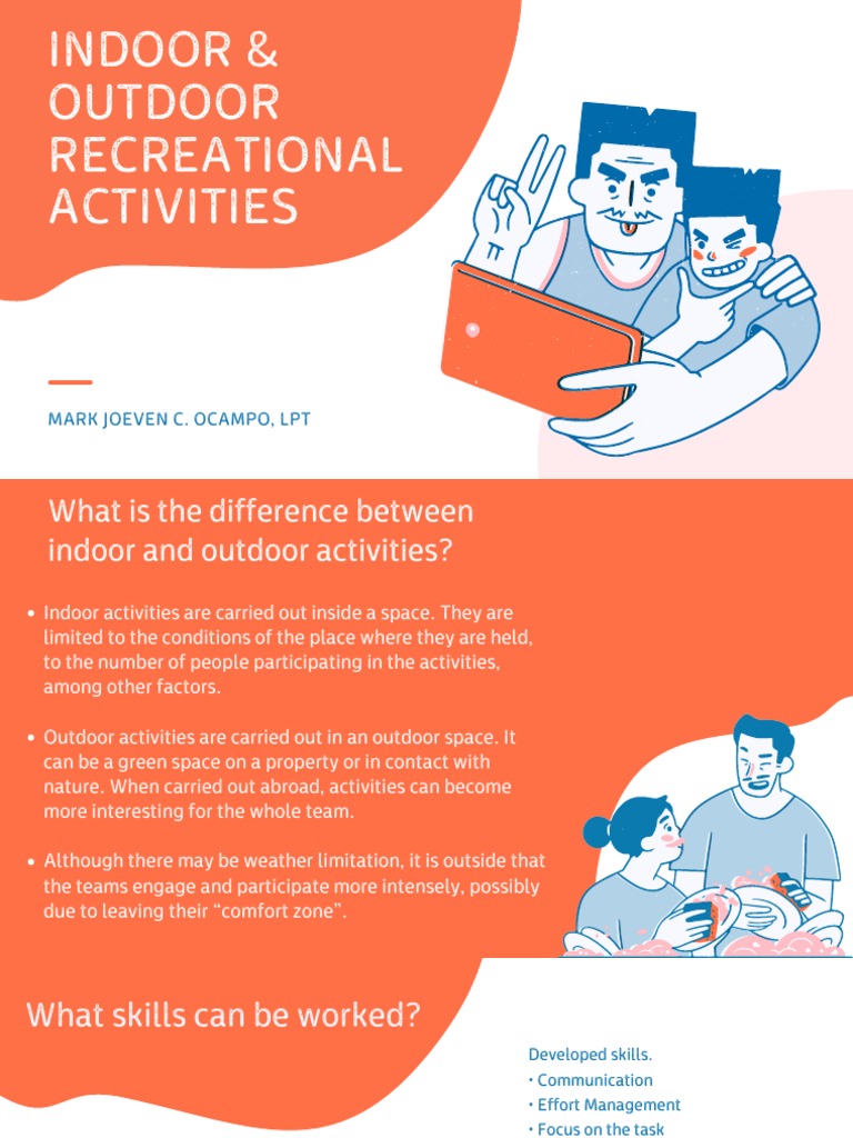 Indoor Outdoor Recreational Activities | PDF | Snorkeling | Scuba Diving