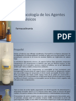 Farmacología de Los Agentes Anestésicos