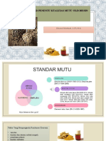 Parameter Penentu Kualitas Mutu Oleoresin Dan Minyak Atsiri@