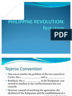 1st Stage of Philippine Revolution