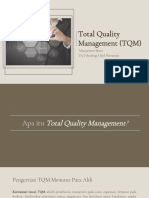 II. Total Quality Management