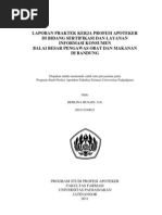 Download LAPORAN BBPOM by Linna_liana SN60245580 doc pdf