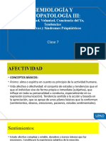 Semiólogía y psicopatología III: Afectividad