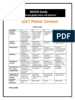 Poster Contest Rubric