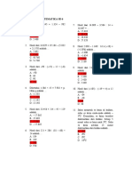 Bank Soal Matematika SD 6