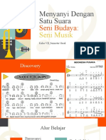 Seni Musik - Kelas VII - Menyanyi Dengan Satu Suara